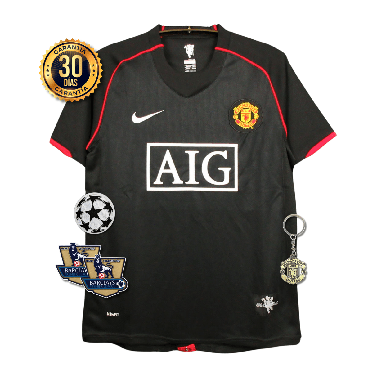 MANCHESTER UNITED III 07/08 HOMBRE (RETRO)