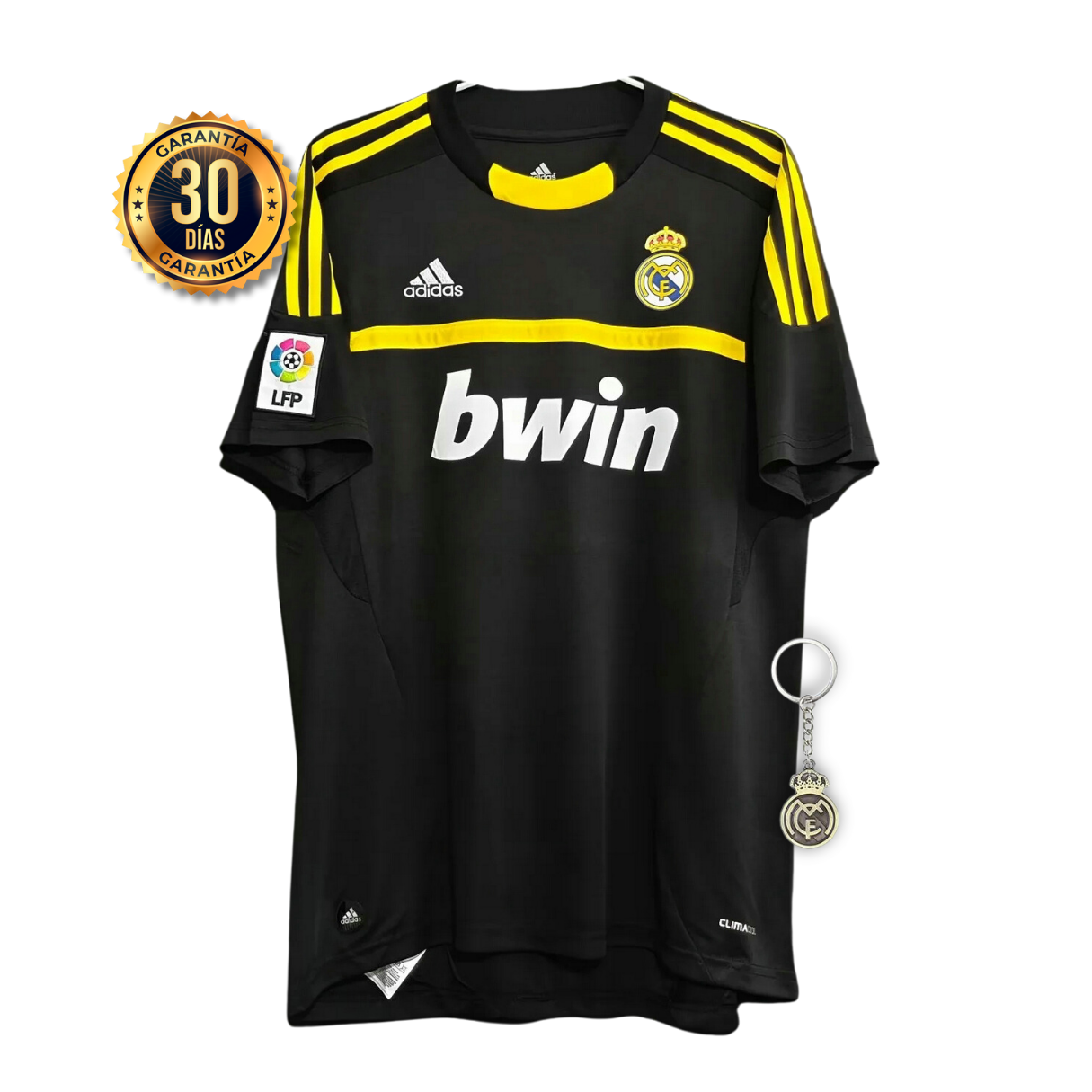 CAMISETA REAL MADRID PORTERO II 11/12 HOMBRE (RETRO)