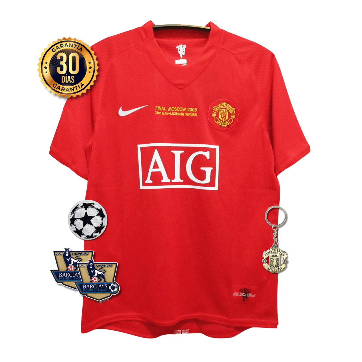 MANCHESTER UNITED I 07/08 HOMBRE (RETRO)