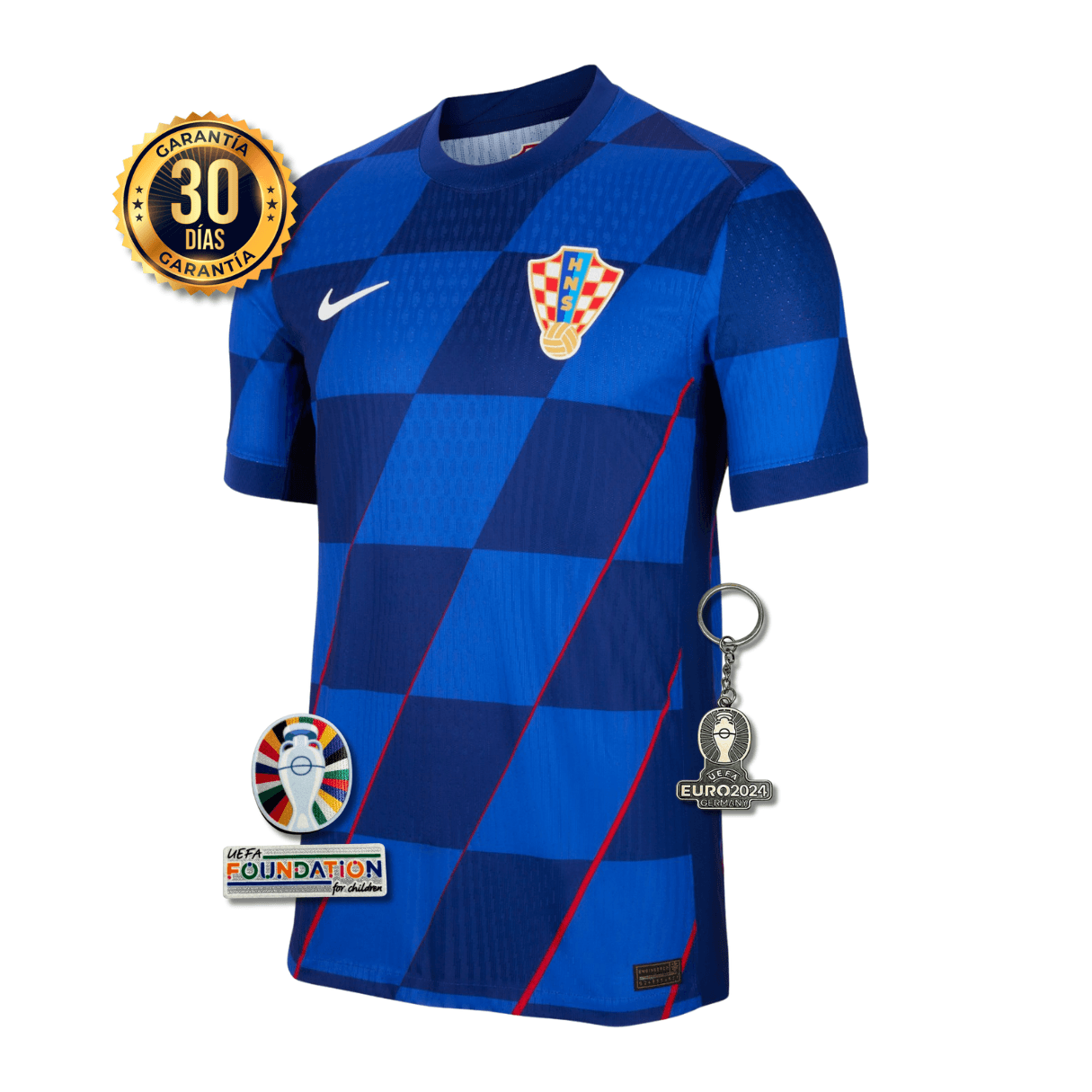 CAMISETA CROACIA II EURO 2024 HOMBRE (VERSIÓN JUGADOR)