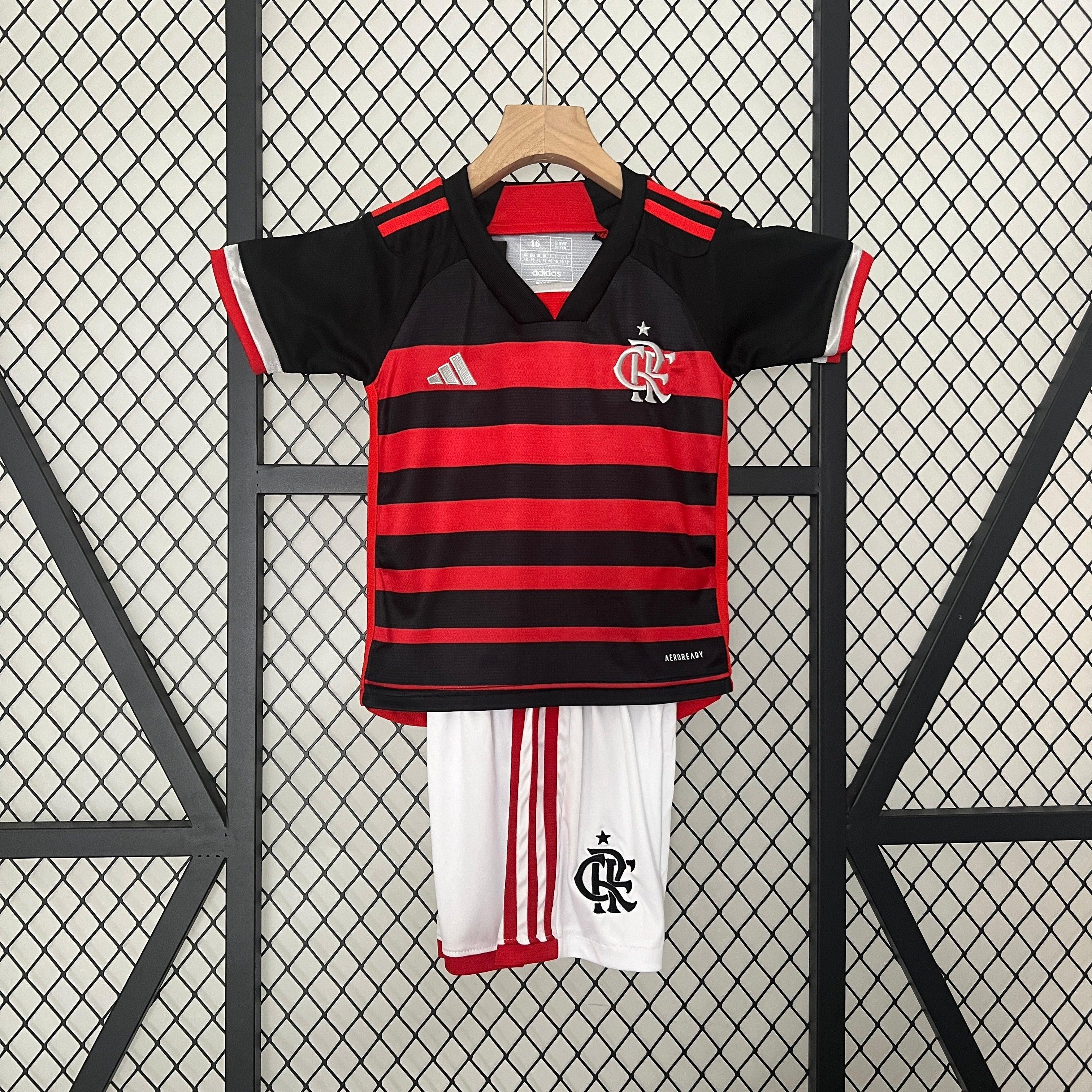 CAMISETA FLAMENGO I 24/25 CONJUNTO INFANTIL