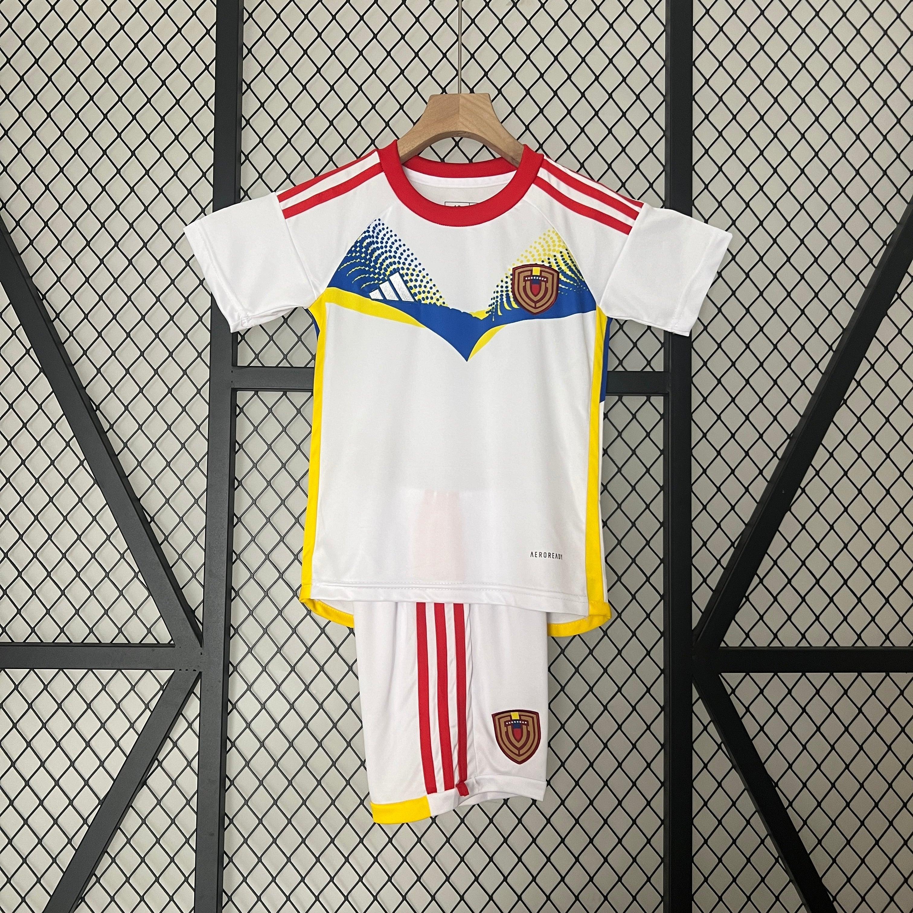 CAMISETA VENEZUELA II COPA AMÉRICA 2024 CONJUNTO INFANTIL